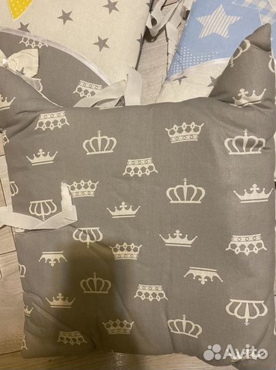 Бортики в детскую кроватку