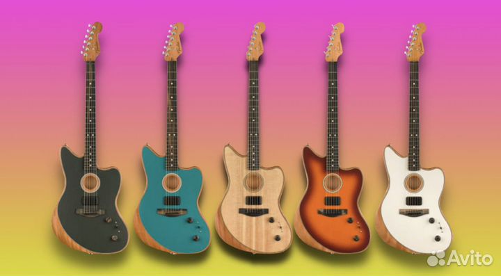 Fender American Acoustasonic Jazzmaster заказные