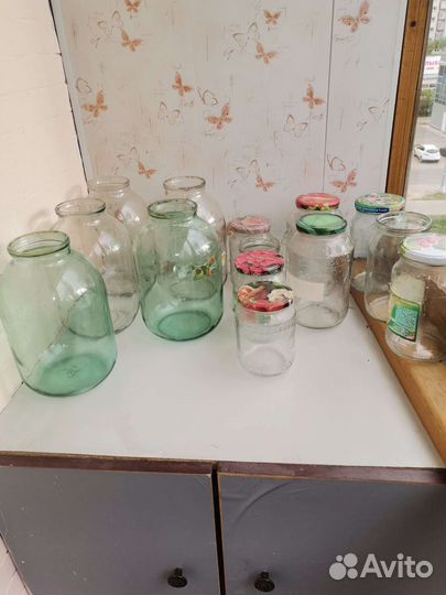 Банки стеклянные