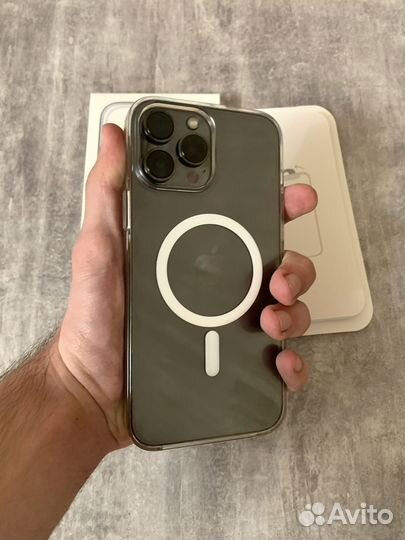 Прозрачный чехол Magsafe на iPhone 13 Pro max