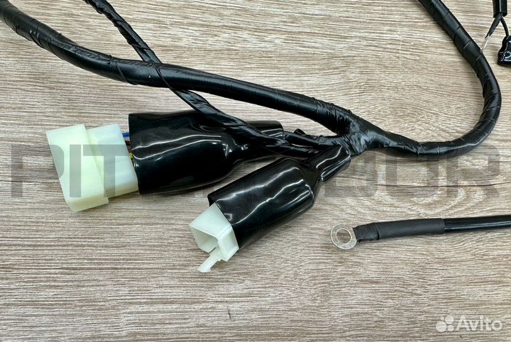 Жгут проводки (свет, эл. стартер) новый, питбайк