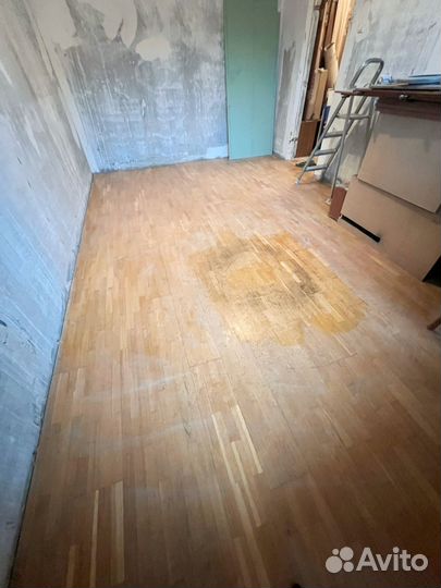 Паркетная доска дуб бу