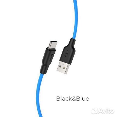 Кабель hoco X21 Plus Silicone charging cable for T