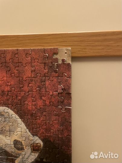 Картина из пазлов с кошками большая