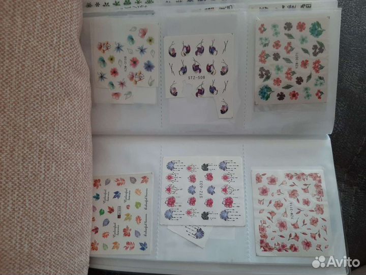 Наклейки для ногтей