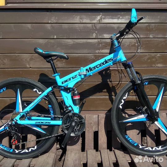 Велосипед на литых дисках