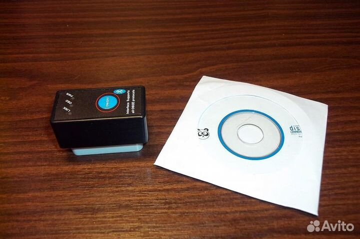 ELM327 v1.5 с кнопкой диагностический адаптер OBD2