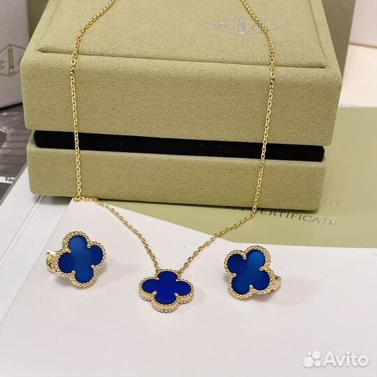 Van cleef набор из золота 750 пробы