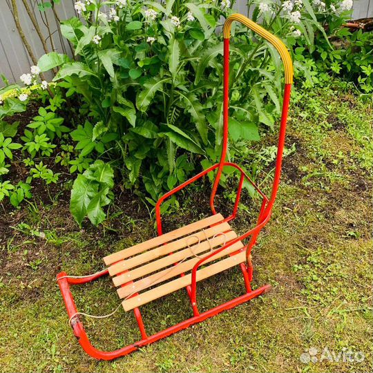 Детские зимние санки