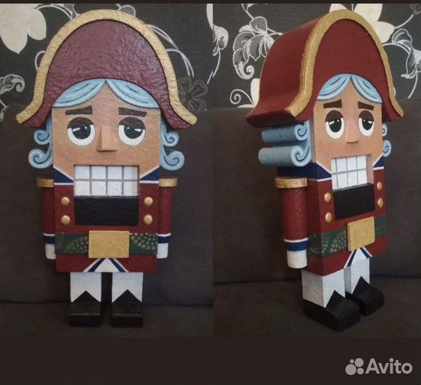 Щелкунчики 3D фигуры из пенопласта