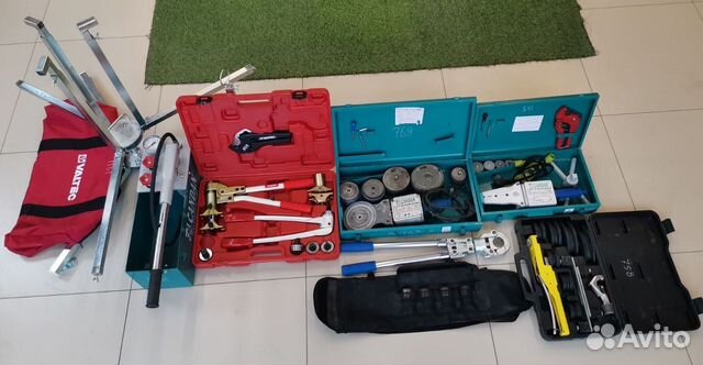 Аренда сантехнического инструмента. Rehau, valtec