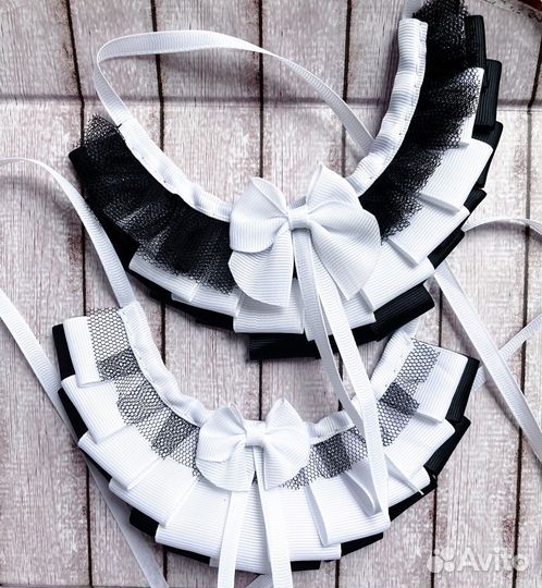 Воротник галстук школьный