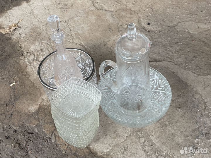 Хрустальная посуда СССР