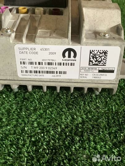 Dodge RAM 2019- блок управления мультимедиа