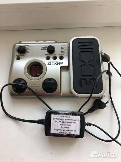 Гитарный процессор zoom g1xn