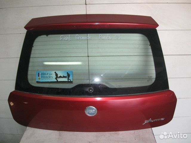 Дверь багажника со стеклом Фиат Гранд Пунто