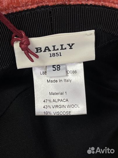 Шляпа панама женская новая Bally оригинал