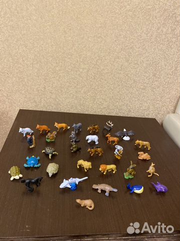 Игрушки киндер natoons, nature разные