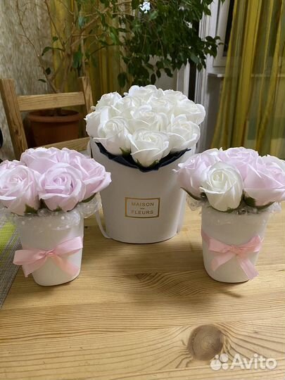 Букет из мыльных роз. Подарок