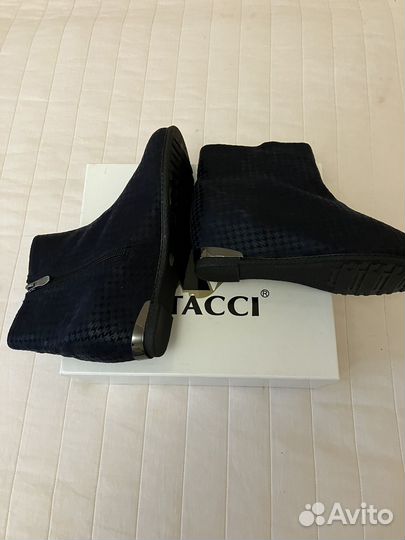 Ботильоны женские, размер 40, синий