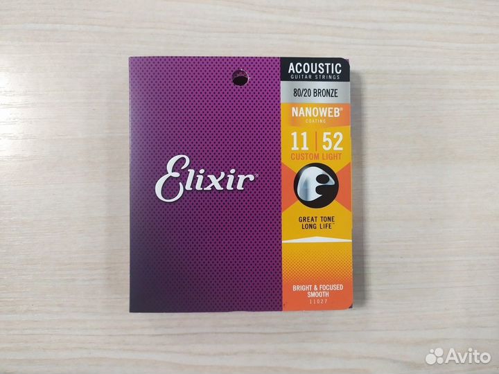 Струны Elixir nanoweb