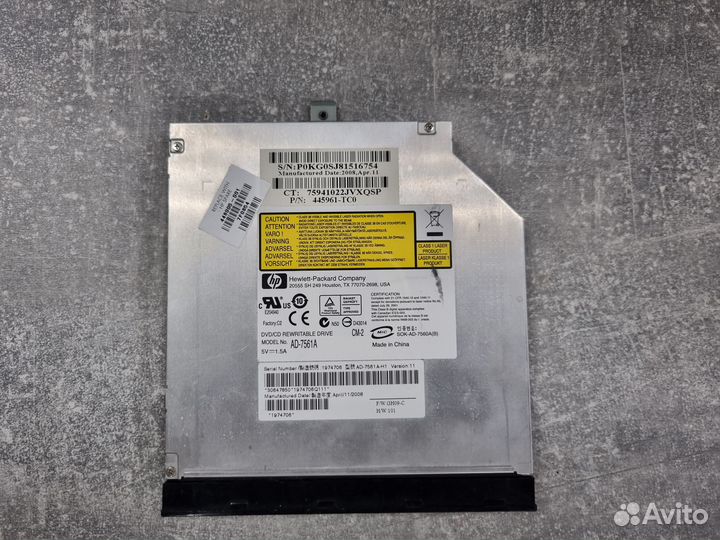 Дисковод HP Pavilion DV9700 448005-001