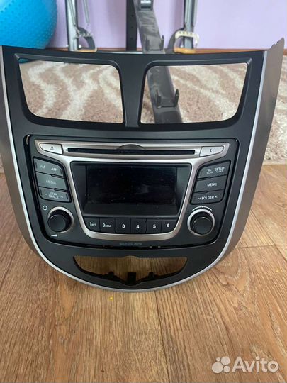 Магнитола на hyundai solaris 2015 г