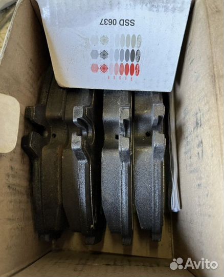Тормозные колодки sprinter задние