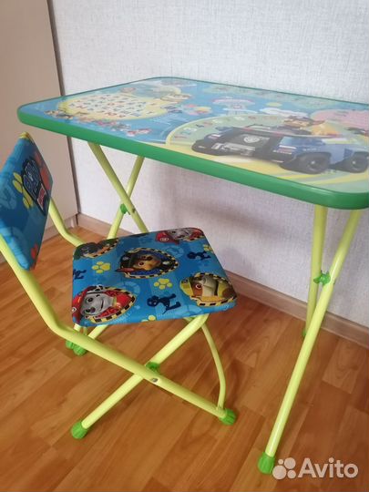 Детский стол и стул Ника Складной