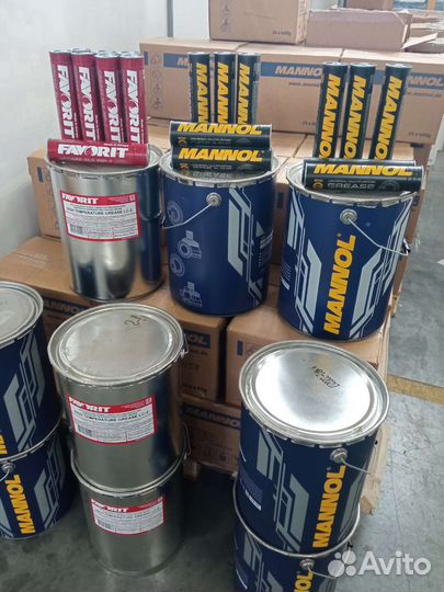 Смазка в тубах 400гр в Ведрах mannol