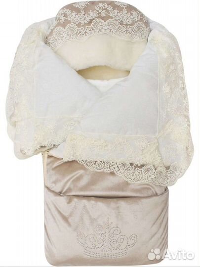 Зимний конверт на выписку