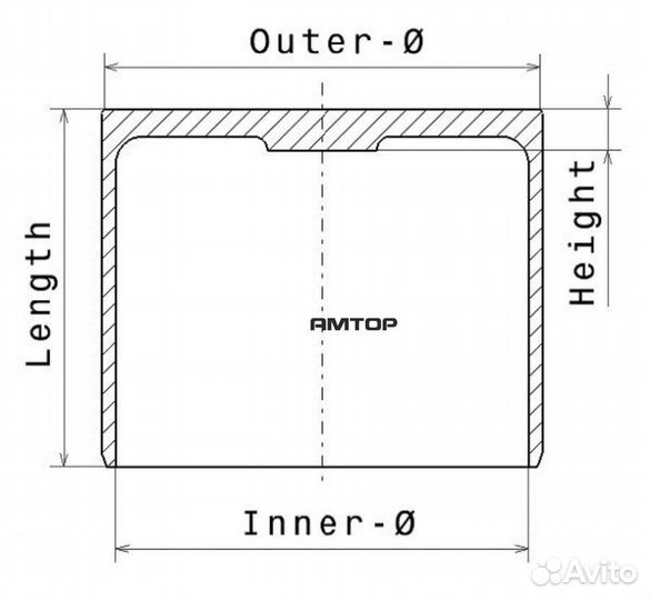 Kolbenschmidt 50007550 Толкатель клапана GM astra
