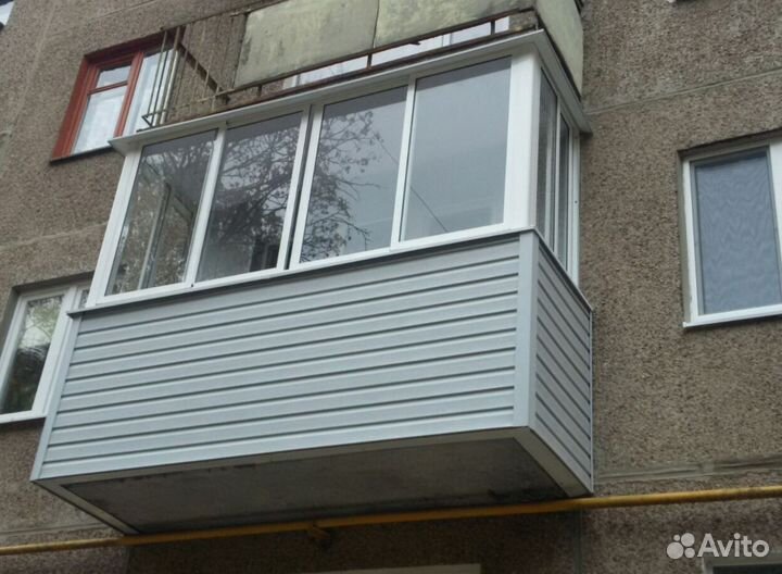 Остекление балконов и лоджий, отделка лоджии