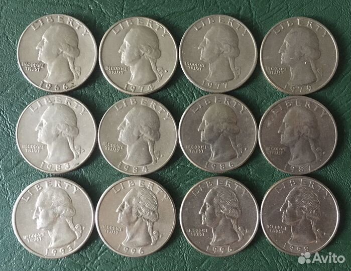 Квотеры США