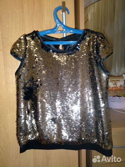 Нарядная кофточка для девочки, рост 122