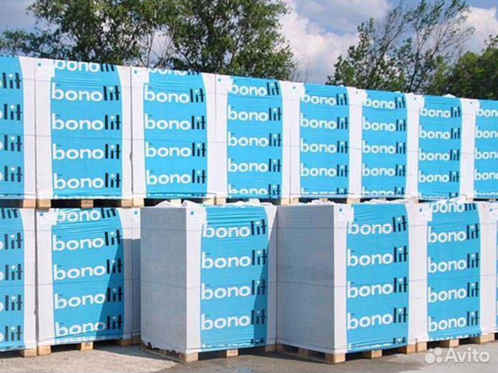 Газобетонные блоки Бонолит