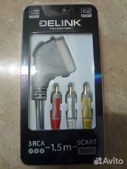 Аудио видео кабель delink