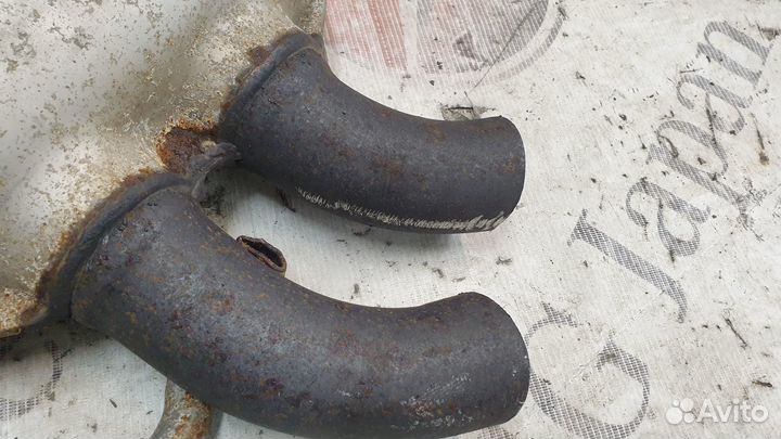 Резонатор глушителя на Mercedes W140 S500 CL500