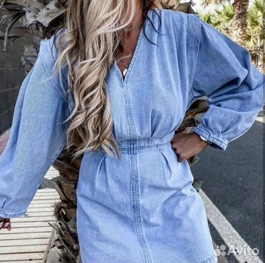 Туника джинсовая