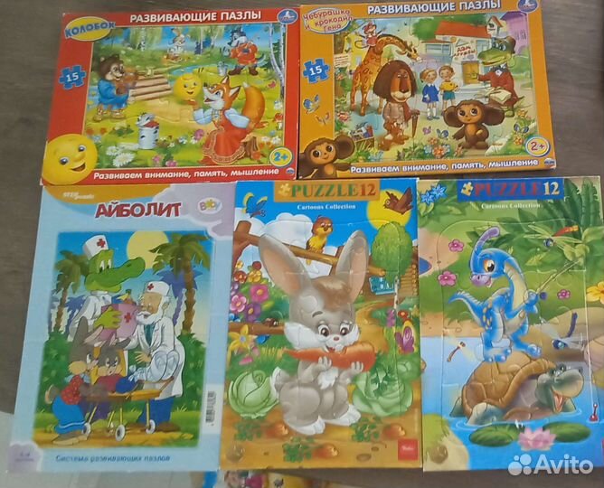 Пазлы для малышей