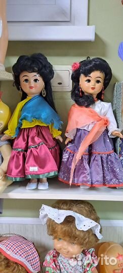 Кукла СССР прессопилки Цыганка-Кармен