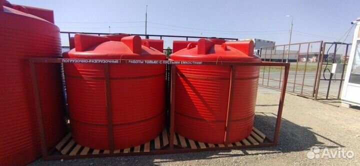 Ёмкости пластиковые в кассетах транспортировочные