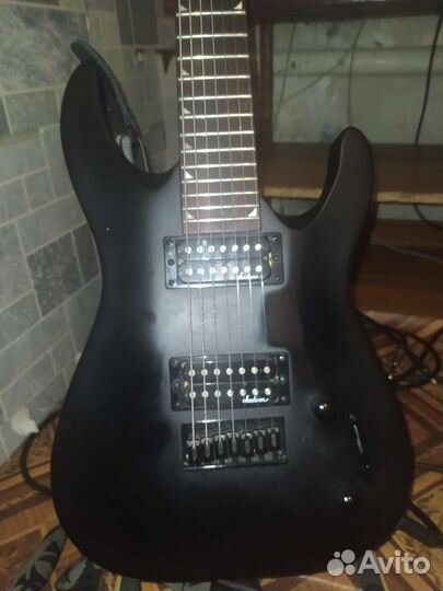 Jackson JS22-7, Black, ArchTop