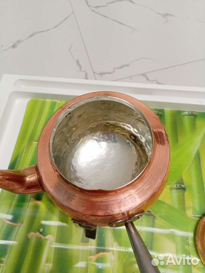 Чайник медный старинный