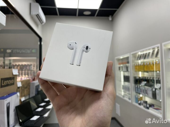 AirPods 2 original с комплектом/рассрочка