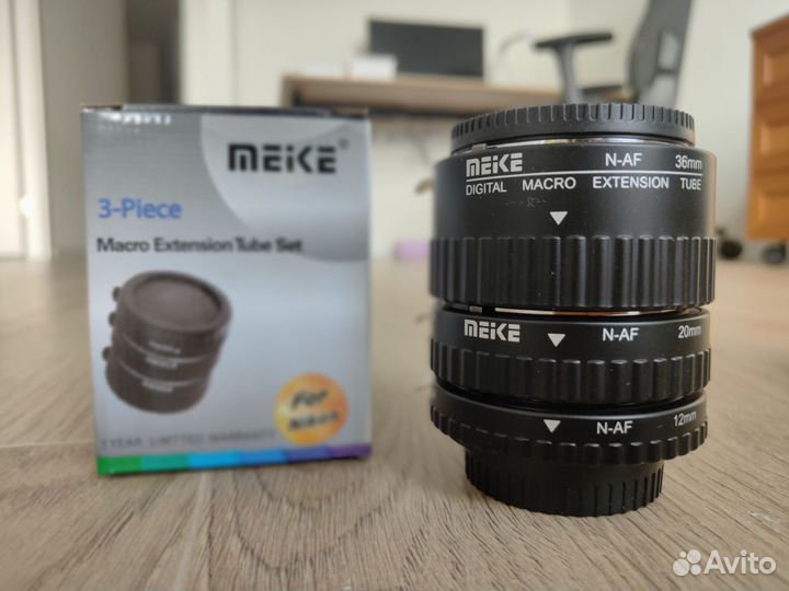 Набор макроколец Meike для Nikon