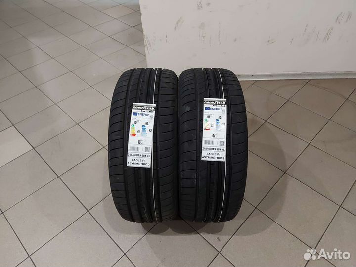 Goodyear Eagle F1 Asymmetric 3 275/35 R19 и 245/40 R19