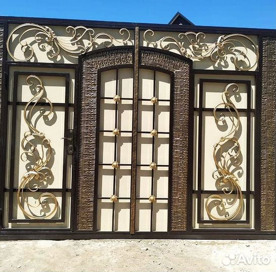 Кованые ворота