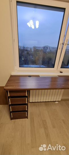 Рабочая зона у окна за 5 дней