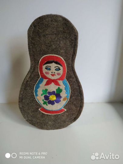 Чехол для бутылок матрёшка